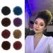 High Puff Afro Curly Wig Ponytail - 8 Inch Short Kinky Synthetic Clip-In Bun | 2 pcs - International Shipping Available - Buy Online on GoSupps.com