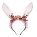 1Stk pointed rabbit ears headband Easter bunny head jewelry long headband with rabbit ears Easter head jewel
