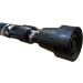 Deluxe Black with Silver Etched Engraved Flecked Stripes Pattern Ladies Adjustable Walking Stick Cane - 23" - 38.5" - Buy Online on GoSupps.com