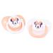 Set of 2 Disney Baby Minnie Mouse Pacifiers with Anatomical Silicone Teat for 6+ Months | Safe & Comfortable - Buy Online on GoSupps.com