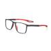Reading glasses stylish glasses with double usage photochrome reading glasses ultra-light TR sun glasses for men and women clear UV protection sunglasses (color: Black +Red Size: ++1.5 Black +Red