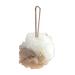 Gralara Body Puff Bath Sponge Portable Shower Ball Bath Sponge for Bathroom Khaki