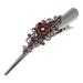 Hellery Ladies Hair Clip - Rhinestone Brown Crocodile Sectioning Clips for Hairdressers - Buy Online on GoSupps.com