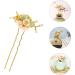 LALAFINA Flower Pearl Hairpin Asian Hair Bridal Hair Clip Flower Hair Accessories Tiara for Bride Wedding Chignon Pin Hair Accessories for Chinese Hair Clip Tool Alloy Miss Manual - Buy Online on GoSupps.com