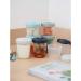Beaba 12 Storage Pots & 2 Silicone Spoons Set Eucalyptus 100% Airtight | Interlocking Stackable | Freezable | Breast Milk | 2x90ml +4x150ml +6x250ml - Buy Online on GoSupps.com