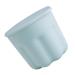 Cosmetic Brush Washer Mat Efficient Makeup TPR PP Brush Cleaner Cup for Travel (Blue)