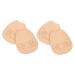 FOMIYES 2 Pairs Forefoot Half Size Pad High Heel Insoles Shoe Cushion for Heels High Heel Inserts Cushion Ball of Foot Pad Shoes Pads Honeycomb Foot Pads Cushions of Foot Cushion Leather