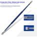 Professional Ear Wax Removal Kit with Stainless Steel Spiral Ear Cleaner - 2Pcs (Blue Brush) - Buy Online on GoSupps.com