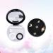 Milisten Mini Contact Lens Case Set - 2 Pieces Portable Travel Holder with Mirror & Tweezers - Black Random - Buy Online on GoSupps.com