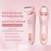 SilkGlide Pro - 2024 Best Silk Glide Razor Silk Glide Epilator Painless Hair Removal at Home Pubic Hair Trimmer Women 2 in 1 Electric Shaver Razors for Women (Pink) - Buy Online on GoSupps.com
