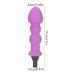 Deep Tissue Massage Pistol with Silicone Interchangeable Heads | Waterproof Hand Muscle Massager | Premium Purple Accessory - Buy Online on GoSupps.com