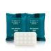 OPPEAL Marula Oil Massage Bar Soap in Bulk, Anti-slip Design, 1 Oz Individually Wrapped, 70 Bars per Case, Nourishing, Deep Cleanse, Luxurious, Travel Size Hotel Toiletries for Motel AirBnB Guest Room.