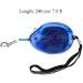 Buy Retractable Dog Leash 7.9ft - Nylon Roller Leash for Small & Medium Dogs | One-Handed Brake Jogging & Guiding Leash in Blue - Buy Online on GoSupps.com