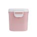 Milk Powder Dispenser for Baby Portable Formula Powder Box No Spill Milk Powder Container with Spoon for Food Snacks Fruit for Travel Bedroom Outdoor 800ML Pink