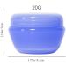 VEAIDE 20ml TSA Approved Travel Containers for Toiletries - Leakproof Refillable Makeup Jars with Clear Zipper Bag, 6 Pieces - Buy Online on GoSupps.com