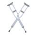 Adults Underarm Crutches with Spring Aluminum Height Adjustable Crutches Medical Walking Aid Crutches Suitable for Height: 4' 9''-5' 7'' (Size : M(1 Pair)) anniversary Lucky Star Selfless