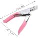 minkissy 2pcs Nail Tool Fingernail Clipper Manicure Scissors Metal Shears Nails Tools Acrylic Nail Manicure False Nail Tip Clipper Nail Art Scissors Nail Trimmer Nail File Pedicure Coffin mediumx2pcs Rosyx2pcs - Buy Online on GoSupps.com