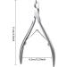 Cuticle Cutter Stainless Steel Cuticle Nipper Cuticle Cutter with Precision Nail and Toe Cutter Stainless Steel Cuticle Cutter Portable Toe Nipper for Nails - Buy Online on GoSupps.com