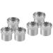 Ciieeo 6 Pcs Magnetic Soap Holder Soap Holder Wall Soap Drying Holder Caps Shower Soap Magnetic Holder for Bar Soap Bar Soap Holder Stainless Steel Bath Products Household