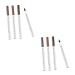 FOMIYES 8 pcs Eyebrow Pen Four-pronged #brown #dark Long-lasting Grey Pencil #black Liquid Makeup #chestnut 1 count (Pack of 1) As Shownx2pcs