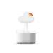 Rain Cloud Humidifier Water Drip Mushroom Aromatherapy Essential Oils Diffuser with 7 LED Night Light 500ml White Noise Aromatherapy Diffusers for Home Large Room Office (White)