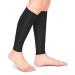 life 1 Pair Sports Compressiong Socks Calf Sleeves with two-stage elastic socks in varicose vein for Men and Women Pain Relief(L-Black)