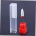 minkissy Nail Accessories Nail Tools Electrical Tools Electric Tool Nails Drill Bits Power Tools Nail Drill Bits Manicure Grinding Head medium Red - Buy Online on GoSupps.com