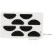 Shop Gleavi 40 Pairs Eva Sponge Nose Pads - Anti-Slip Self-Adhesive Foam & Silicone Gel for Glasses | International Shipping - Buy Online on GoSupps.com