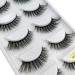 Buy 5 Pair Cute Criss Cross False Eyelashes - Voluminous Effect | International Shipping Available - Buy Online on GoSupps.com