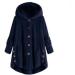 Shop Hanxiulin Fleece Plush Jacket for Women - Warm Fluffy Windproof Winter Coat with Hood | Long-Sleeved Bomber Jacket - Buy Online on GoSupps.com