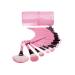 32 Logs Makeup Brush Set Makeup Brush Set Pink Black Brush Set Makeup Makeup Tools(Size:Pink32 Set) Pink32 Set Black