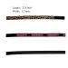 Elastic Wig Bands for Lace Melting - 3 Pcs Set for Wig Stability and Edges Laying - Leopard, Black, Rose Gold - Buy Online on GoSupps.com