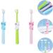 Healifty 3pcs Cartoon Cat Kids Toothbrushes - Soft Bristles for Toddlers and Children - Buy Online on GoSupps.com