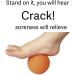 Massage Lacrosse Balls for Myofascial Release & Deep Tissue Massage - Target Sore Muscles, Trigger Point Therapy, Muscle Knots, Foot Pain Relief & Yoga - Buy Online on GoSupps.com