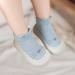 Cute Toddler Sock Shoes | Soft Sole First Walking Shoes for Boys & Girls 12-18 Months - Blue - Buy Online on GoSupps.com
