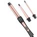 Curling Iron 3-in-1 Curler Set Wave Iron Multifunctional Interchangeable Ceramic Coating Curling Irons Quick Heating
