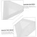 COHEALI 3 Pcs Epoxy Mold Resin Molds Number Baking Cake Stair-stepping Tray Making Tool Manual Jewelry Box Whitex3pcs 16.2X14.2cmx3pcs - Buy Online on GoSupps.com