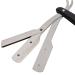 Professional Foldable Beard Razor Set - 2pcs Manual Shaving Tool for Precision Grooming - Buy Online on GoSupps.com