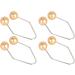 Dimple Maker Balls 2 Pairs Muscle Training Stainless Steel Easy to Carry Improve Smile Dimple Maker for Cheeks (Yellow) - Buy Online on GoSupps.com
