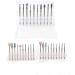 Nail Drill Set Nail Drill Heads Grinding Set Rotate Milling Cutter Manicure Pedicure Portable Tools for Exfoliating Grinding Polishing Nail Removing(C) - Buy Online on GoSupps.com
