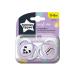 Tommee Tippee Set of 2 Classic Lollipops 0/6 Months (Random Colors Pink/Blue/Transparent)