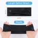 SUNLAND Headband with Buttons for Face Masks - Unisex Elastic Hair Band for Ears Protection - 3 Pack Black - Buy Online on GoSupps.com