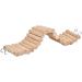 Wooden Hamster Ladder - Pet Suspension Bridge for Climbing and Swinging - Ideal for Mice, Gerbils, Chinchillas, and Parrots - Buy Online on GoSupps.com