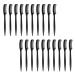 Beaupretty 50 pieces disposable eyelash comb brow comb tool for eyebrow care eyebrow shapers groomi tool eyelash comb made of metal disposable combines mini comb eyelash tools portable designer plastic