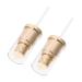 Beavorty 2pcs Lotion Pump Foaming Dispenser Replacement Pump Head Bottle Pump Replacement Air Pump Make up 10x2.3cm Golden