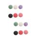 FRCOLOR 12 Pcs Jie Konjak Sponge Dry Wet Face Puff Face Scrub Sponge Facial Loofah Pads Soft Bath Sponge Cleaning Puff Cotton Pads for Face Bath Puff Body Konjac Sponge Makeup Remover Pad 1 Count (Pack of 1)