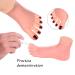 AORAEM Silicone Fake Training Foot for Nail Art - Flexible & Movable Display Tool (1 Pair) - Buy Online on GoSupps.com