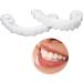 Xiaocui Instant Veneers Teeth - Comfortable Upper & Lower Dentures for a Perfect Smile | 2-Piece Set - Buy Online on GoSupps.com