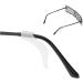 Healeved Anti-Slip Silicone Glasses Ear Pads - 20 Pairs for Secure Sunglasses - White 5.6x0.6cm - Buy Online on GoSupps.com