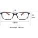 IEYELUUK Comfortable Reading Glasses (2 Pack) - Flexible Non-Slip Lightweight with Case - 2 Black 2.5x Magnification - Shop Internationally - Buy Online on GoSupps.com